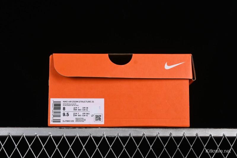 Nike Air Zoom Structure 25 Cushioned Anti-Slip Comfort Running Shoes - DJ7883-105
