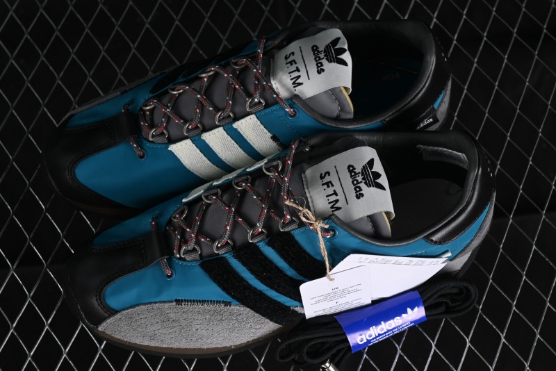 Adidas Song For The Mute ID3545 Casual Sneakers with Nylon and Suede Patchwork Design - ID3545