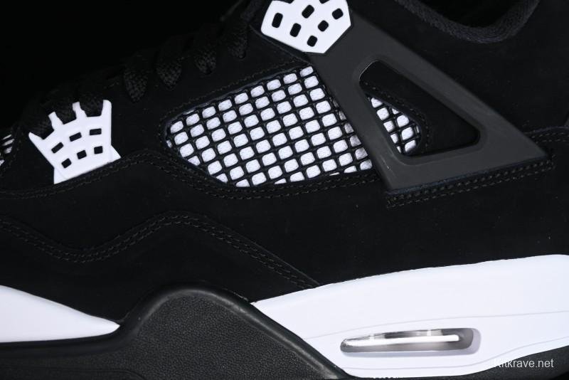 Nike Air Jordan 4 Retro White Thunder Basketball Shoes - FQ8138-001