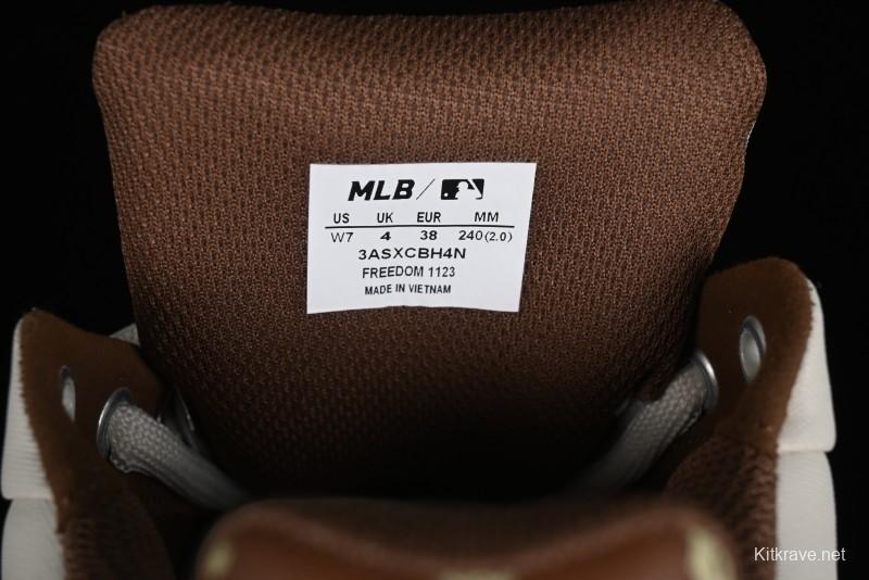 MLB Chunky Classic Base Heel Monogram Lightweight Platform Sneakers - 3ASXCBH4N43BGS