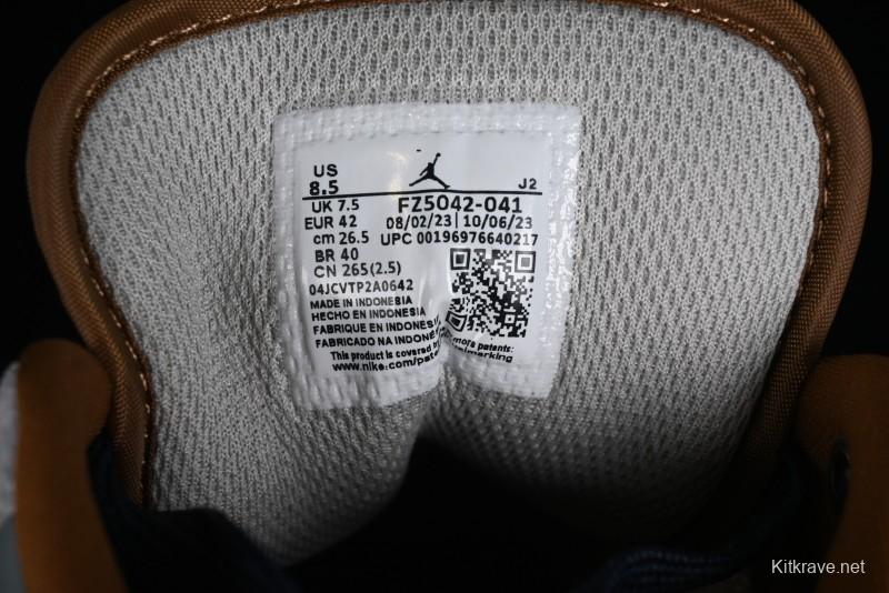Nike Air Jordan 1 Low AJ1 Customized Low-Top Casual Sneakers - FZ5042-041