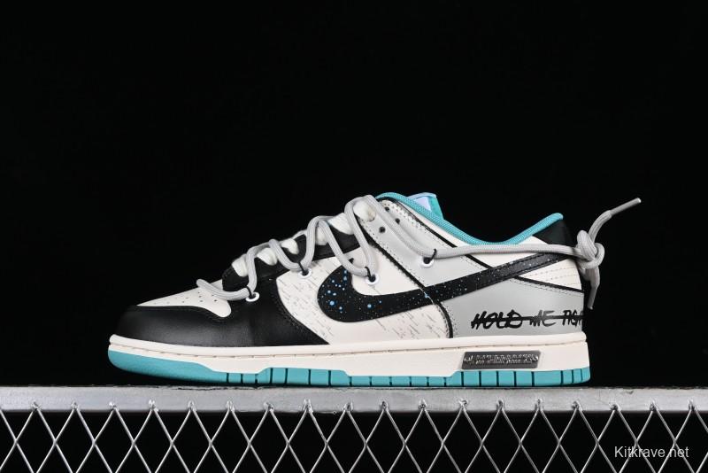 Nike Dunk Low Panda Prank Star Trek SB Strap Low-Top Casual Sneakers - DV0833-101