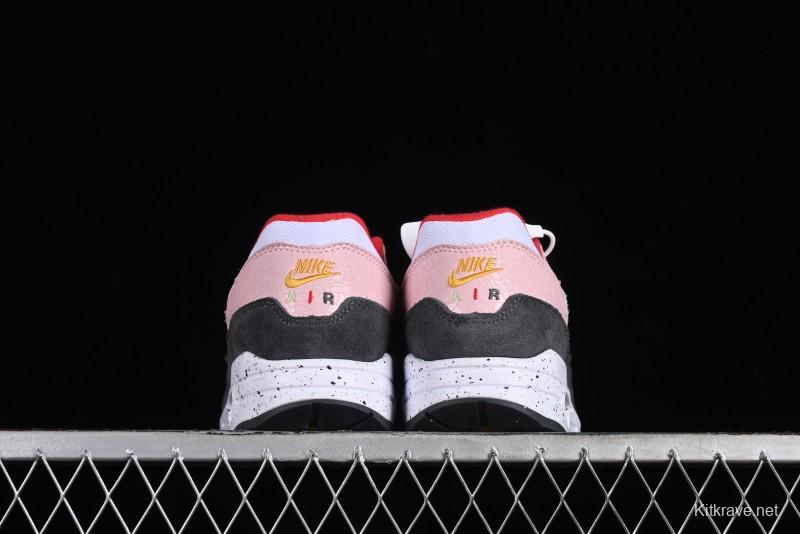 Nike Air Max 1 Retro Running Shoes with Half-Sole Air Cushion - FZ4133-640