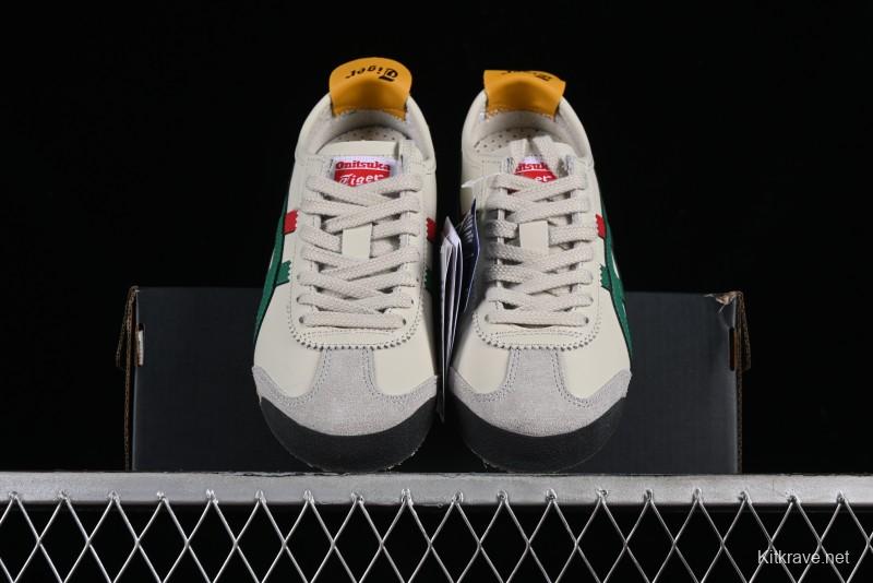 Onitsuka Tiger Mexico 66 Low-Top Leather Running Shoes - 1183C102-201