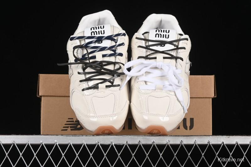 MiuMiu x New Balance 530 Low-Top Classic Retro Casual Running Shoes - AJD4