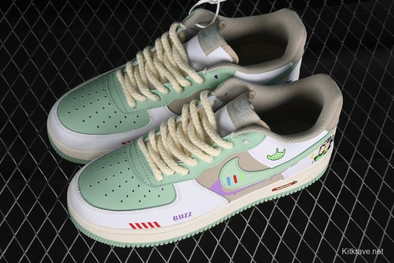 Nike Air Force 1 '07 Low Buzz Lightyear Casual Sneakers - CJ0304-110