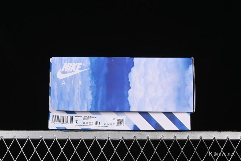 Nike Air Flight 89 Low Basketball Shoes with Air Cushion - HF6843-101