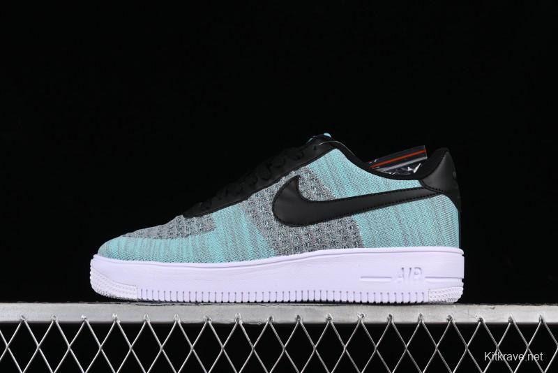 Nike Air Force 1 '07 Low 2.0 Moon Black Flywire Casual Sneakers - CI0051-600