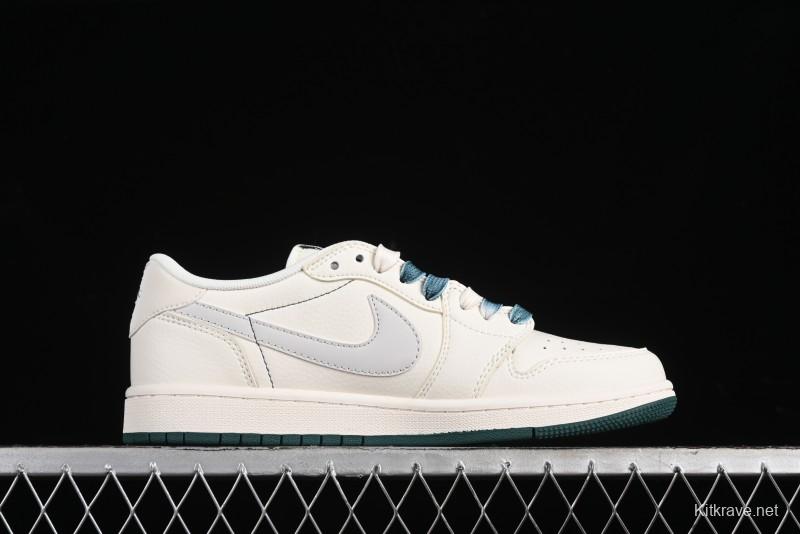 Nike Travis Scott x Fragment Design x Air Jordan 1 Low AJ1 Bape Collaboration - XY2688-100