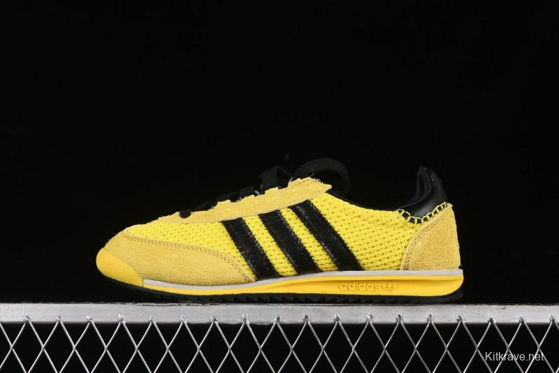 Adidas Wales Bonner x Ad Originals SL 76 IH9906 Low-Top Casual Sneakers with Football-Inspired Design