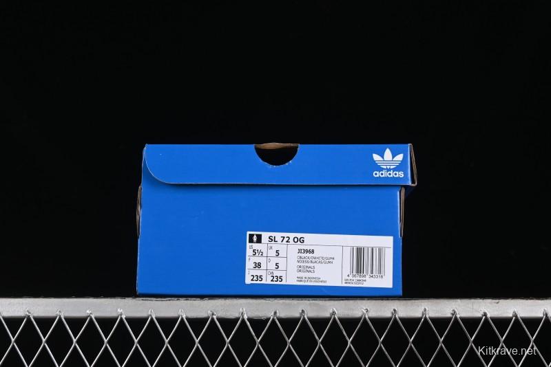 Adidas Originals SL 72 OG Retro Running Shoes with Ecotex Tongue and EVA Midsole - JI3968