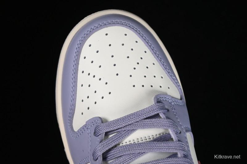 Nike SB Dunk Low White Blue Pink SB Shattered Backboard Casual Skate Shoes - DD1503-500