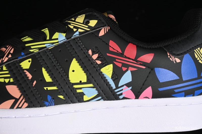 Adidas Superstar H00182 Casual Sneakers with Shell Toe Design - H00182