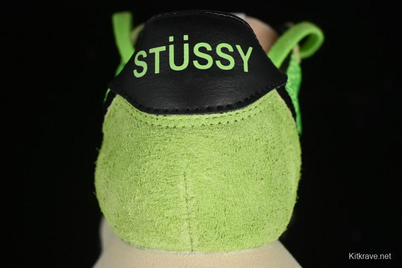 Nike Stussy Roshe Run LD-1000 Comfortable Versatile Non-Slip Durable Waffle Low-Top Casual Running Shoes - FQ5369-300