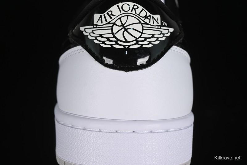 Nike Air Jordan 1 Low '85 Metallic Black White Blue - FB9933-102