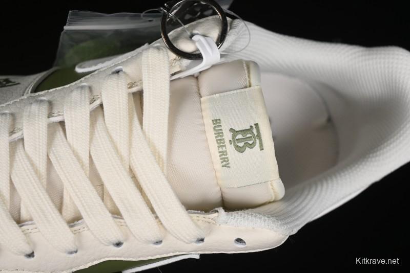 Nike Air Force 1 '07 Low Burberry Collaboration - Off White Mint Green Low Top Casual Sneakers - BB8588-221