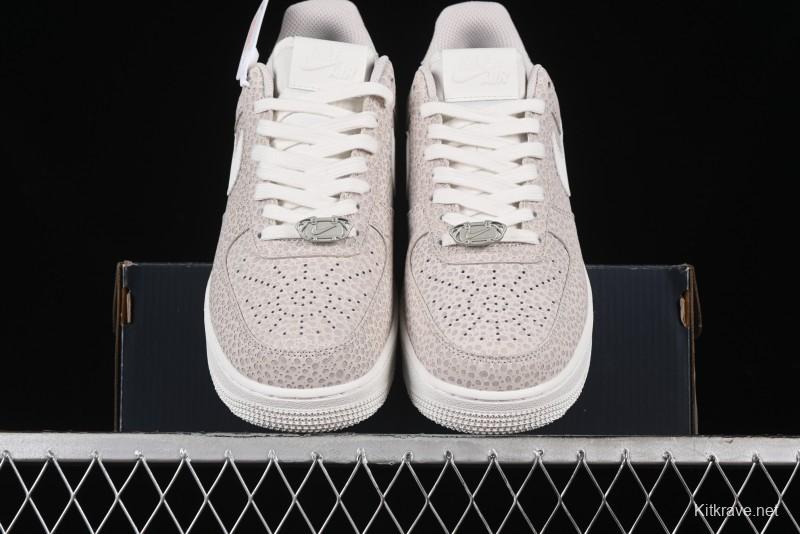 Nike Air Force 1 '07 Low Casual Sneakers with Full-Length Air Cushion - FV6519-001