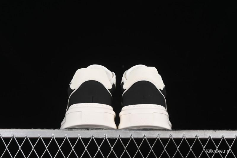 ECCO 2024 New Fashion Simple Versatile Genuine Leather White Sneakers - 61881301001