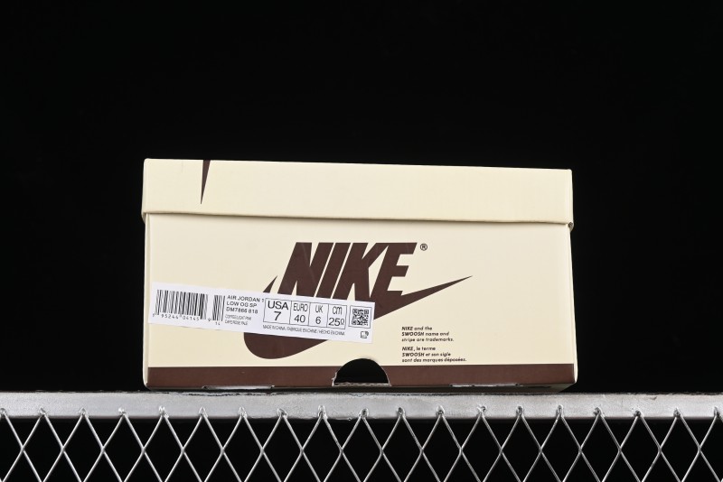 Nike Travis Scott x Air Jordan 1 Low OG Retro Basketball Shoes - DM7866-818