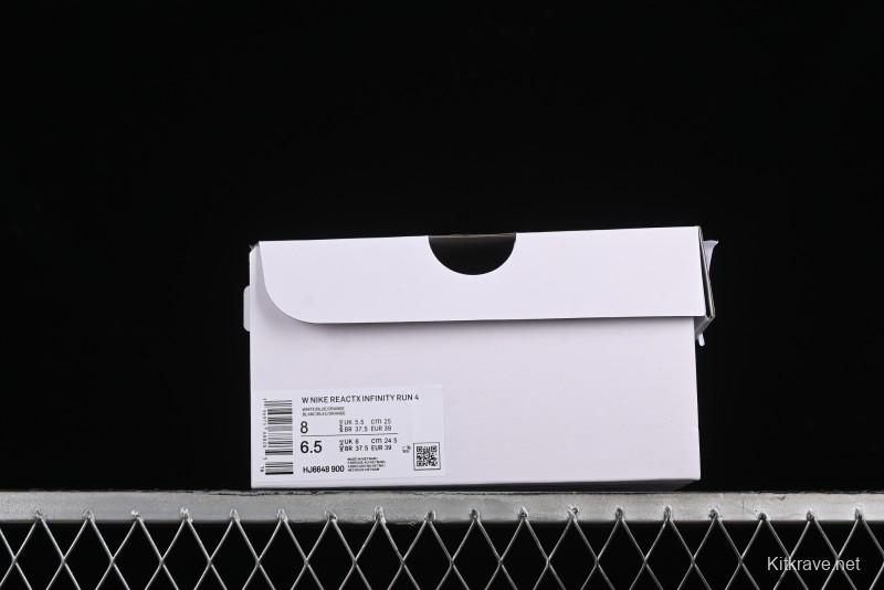 Nike ZoomX Infinity Run 4 Knit Upper Professional Cushion Running Shoes - HJ6648-900