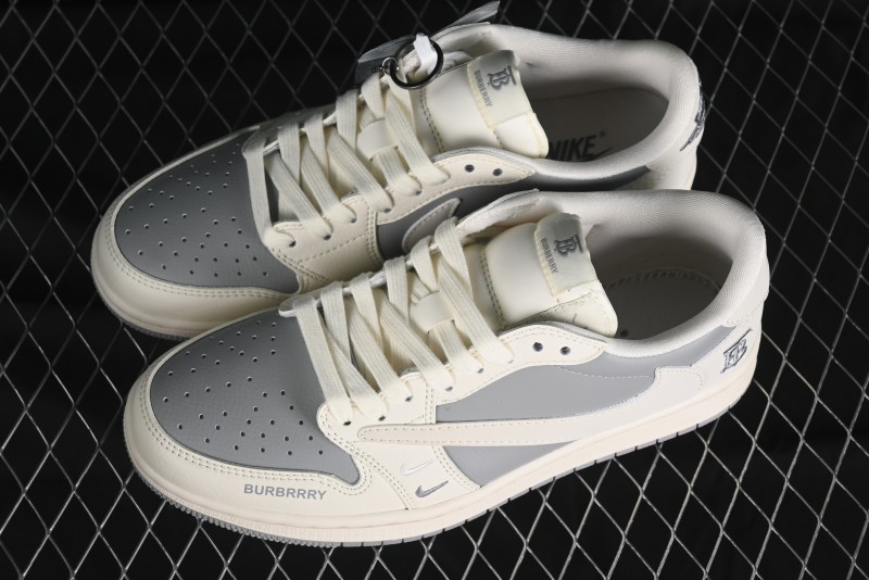 Nike Travis Scott x Fragment Design x Air Jordan 1 Low OG SP Casual Sneakers - BB6588-31