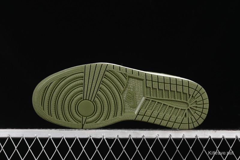 Nike Travis Scott x Fragment Design x Air Jordan 1 Low OG SP AJ1 Sneakers - CH6336-009