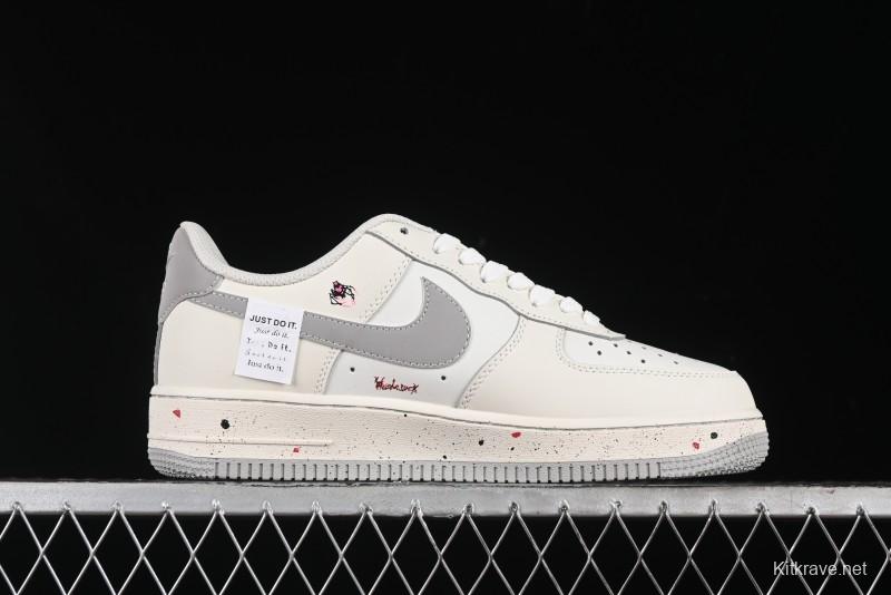Nike Air Force 1 '07 Low Halloween Edition "Mercury Spider" Casual Sneakers - FB1893-333