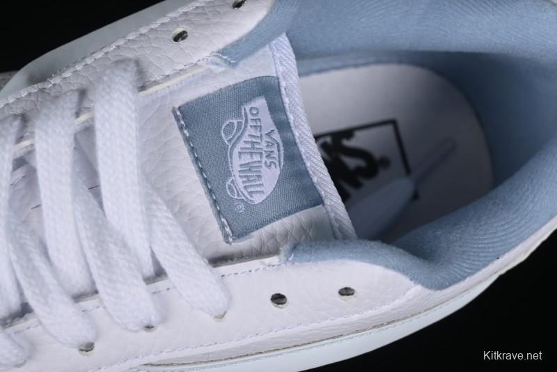 Vans Classics Knu Skool Full Grain Leather White Bread Sneakers - VN0009QCDSB