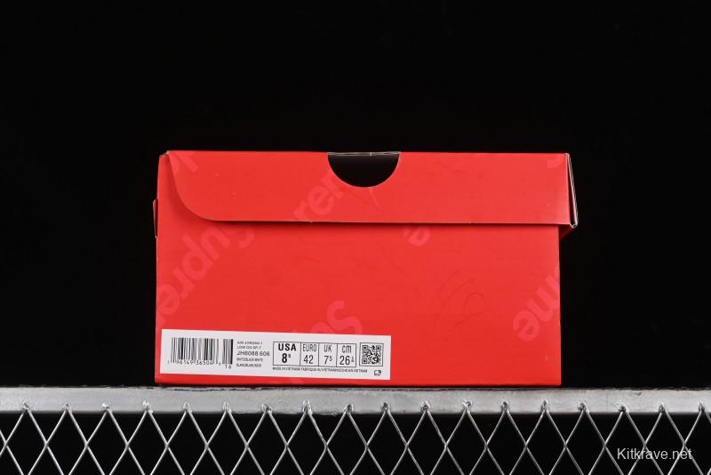 Nike Air Jordan 1 Low OG SP Travis Scott x Fragment Design Collaboration Sneakers - JH6088-606