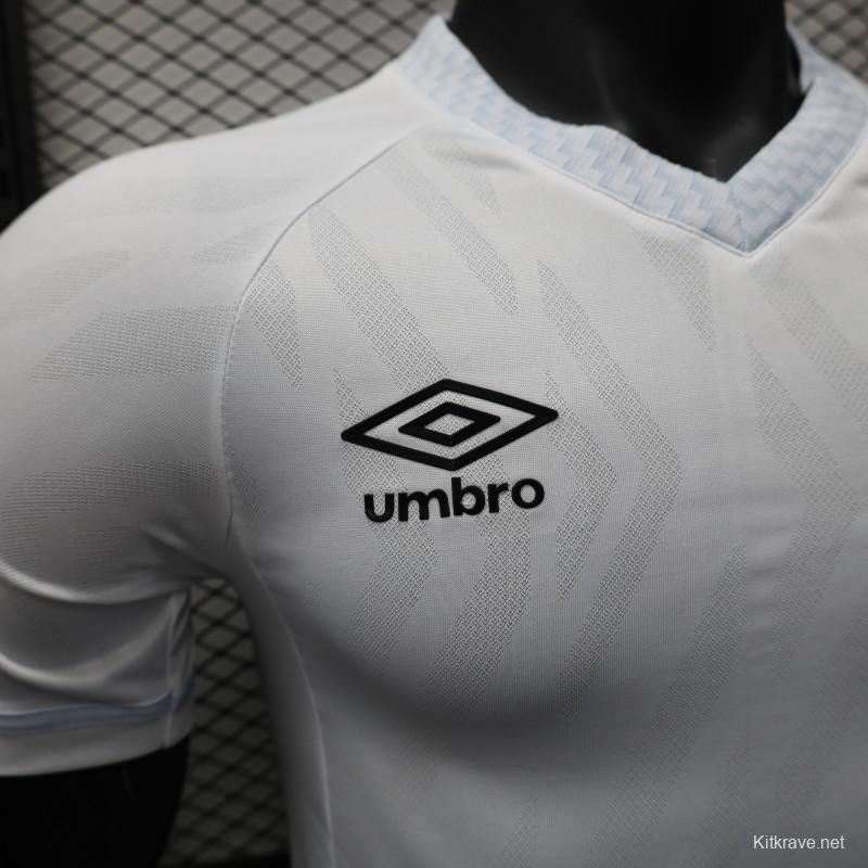 Player Version 25/26 Santos Home Jersey Without Sponsors