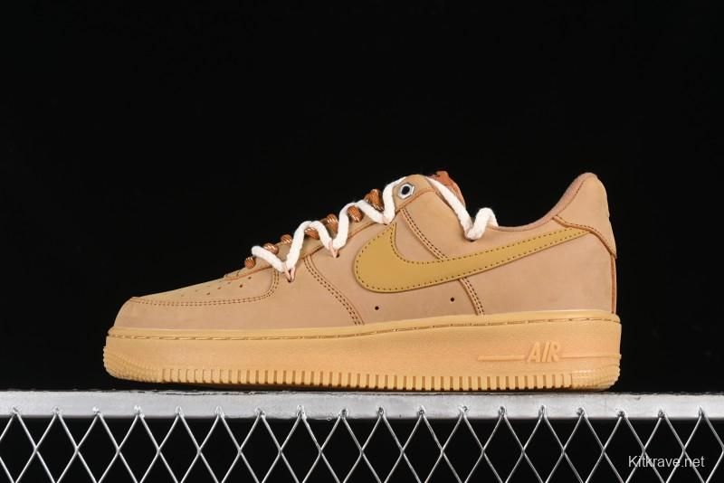 Nike Air Force 1 '07 Low Deconstructed Maize Casual Sneakers - CJ9197-102