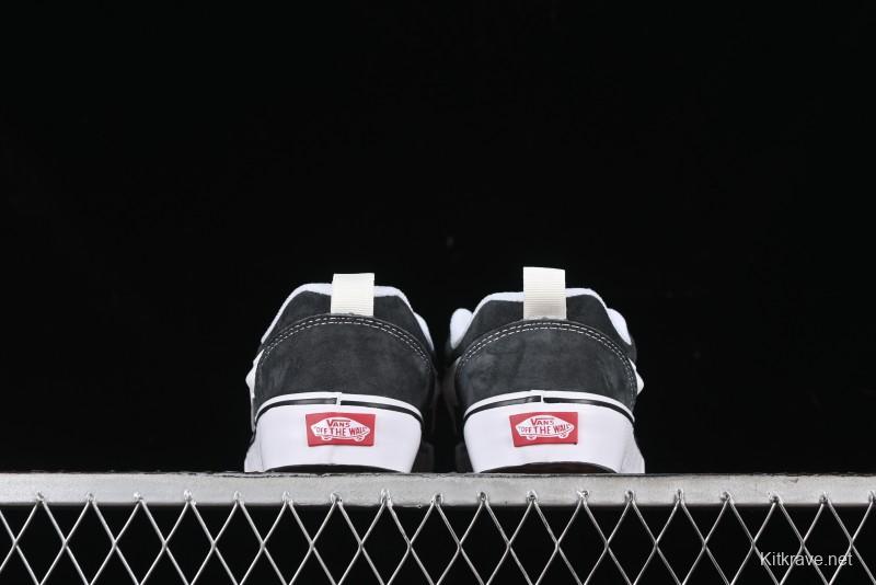 Vans Classics Knu Skool Full-Grain Leather Retro Sneakers - VN000CS0BGF