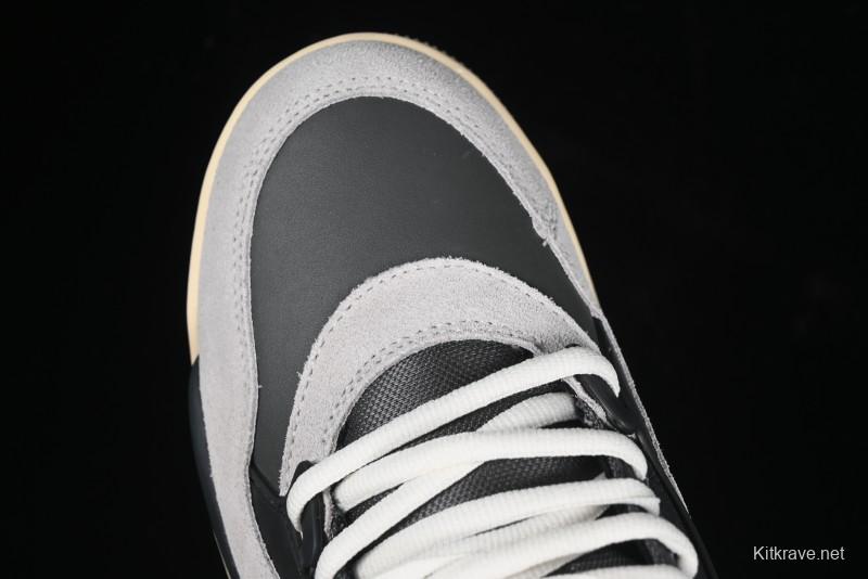 Nike Air Jordan 4 Remastered Sneakers in Black Grey - FQ7938-002