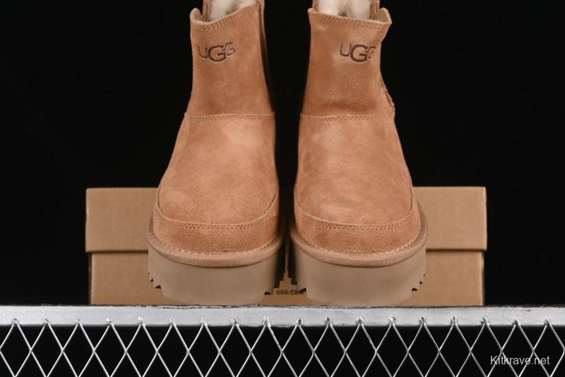 UGG Mini Bailey Button II Chelsea Boots with Chunky Platform - 1158051