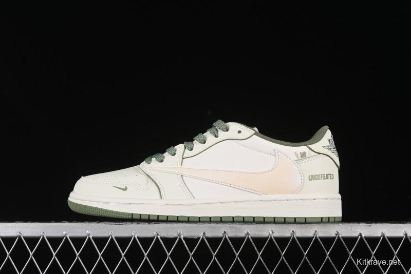 Nike Travis Scott x Fragment Design x Air Jordan 1 Low OG SP AJ1 Retro Sneakers - DM7866-017