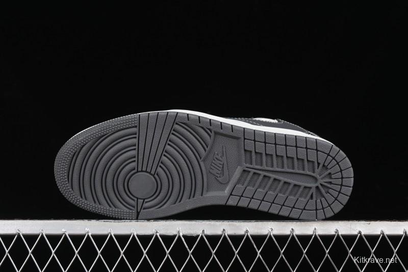 Nike Travis Scott x Fragment Design x Air Jordan 1 Low OG SP AJ1 Retro Sneakers - XZ3398-003