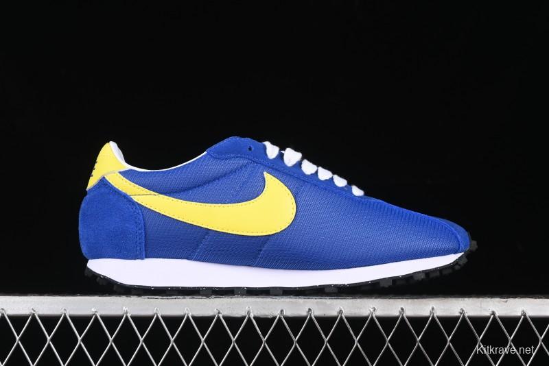 Nike Stussy Roshe Run LD-1000 Comfortable Versatile Non-Slip Durable Waffle Low-Top Casual Running Shoes - FQ9079-400