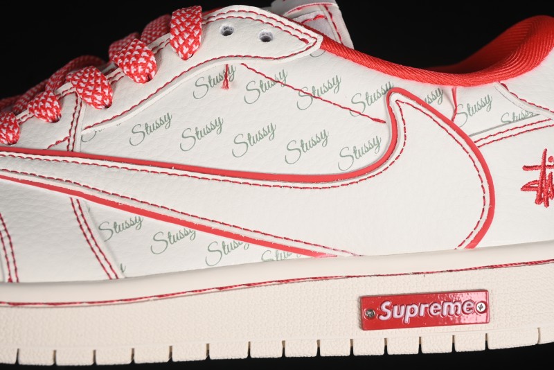 Nike Travis Scott x Fragment Design x Air Jordan 1 Low OG SP AJ1 Supreme Stussy Collaboration - SJ2
