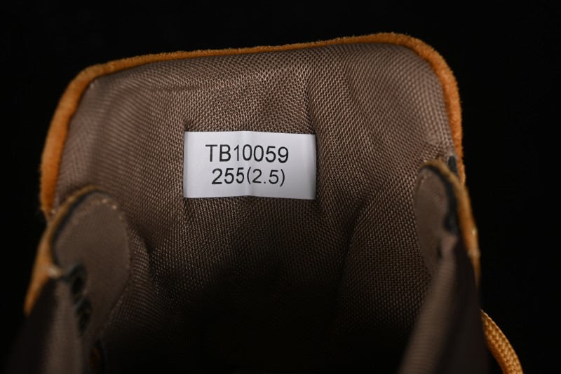 Timberland Outdoor Mid-Top Casual Martin Boots with Premium Italian Suede Leather - TB10059YELLOW