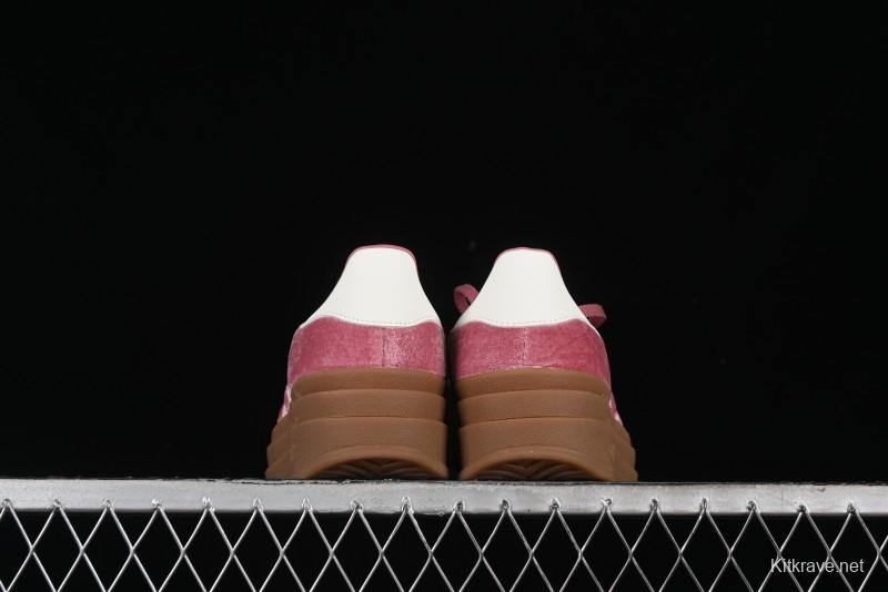 Adidas Originals Gazelle Bold IG4389 Low-Top Sneakers with Thick Sole for Slip Resistance and Durability