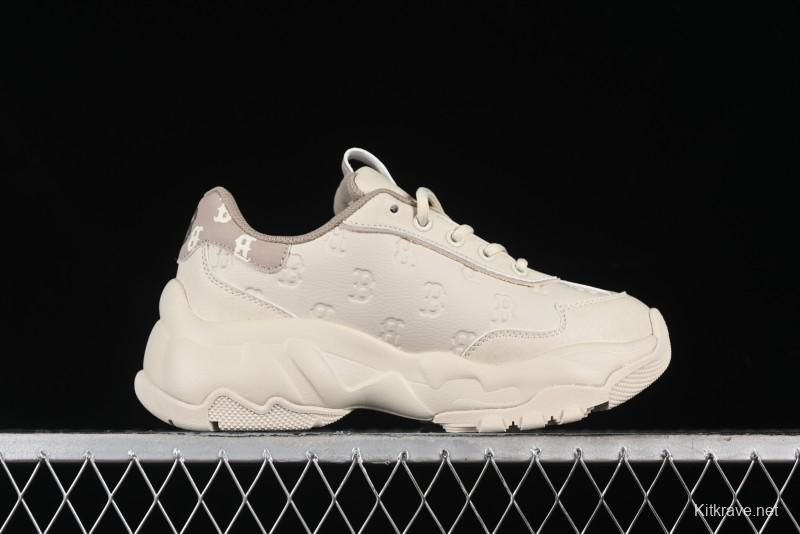 New York Yankees MLB Bigball Chunky Embo Monogram Thick Sole Sandals - 3ASHBEM4N43BGS