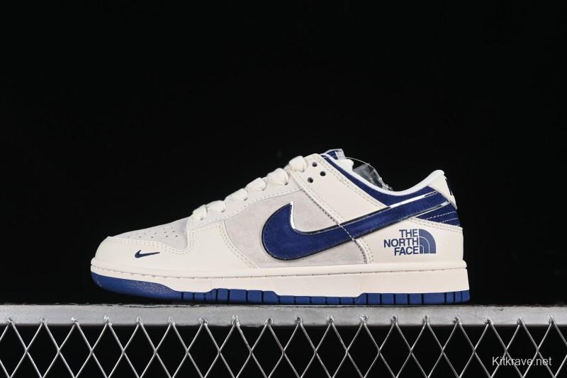 Nike SB Dunk Low The North Face Collaboration - Anniversary Edition Customized Low-Top Casual Skate Shoes - DQ10998-512