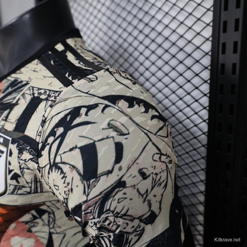 Player Version 2025 Japan Multi-Color with Naruto Anime Character Jersey