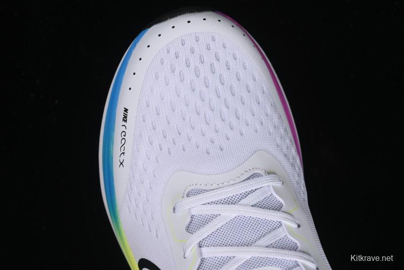 Nike Air Alphazoom Breathable Lightweight Running Shoes with Cushioning - FD2722-100