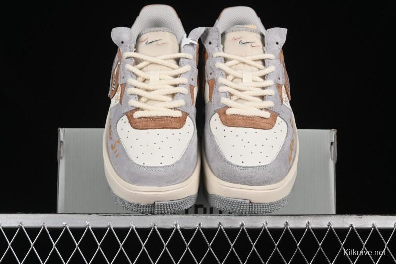 Nike Kaws x Air Force 1 '07 Low Custom Casual Sneakers - CW6688-806