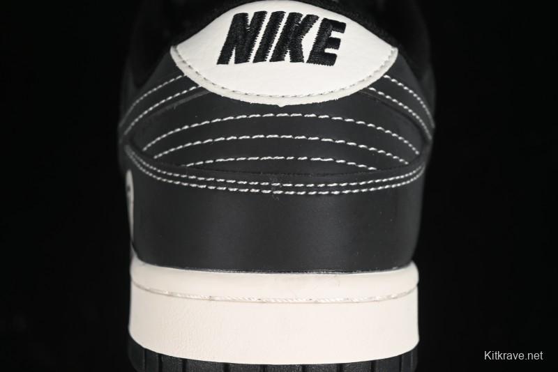 Nike SB Dunk Low BAPE Collaboration Anniversary Edition - White Grey Black Low Top Casual Skate Shoes - BB8969-007