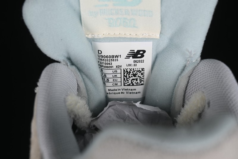 New Balance 9060 Retro Casual Running Sneakers with ABZORB Cushioning Technology - U9060BW1