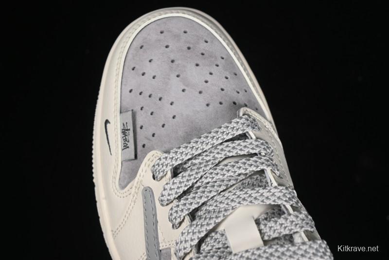 Nike Travis Scott x Fragment Design x Air Jordan 1 Low OG SP AJ1 Retro Sneakers - SJ2068-130