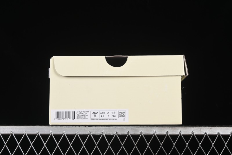 Nike Travis Scott x Fragment Design x Air Jordan 1 Low OG SP AJ1 Low Top Casual Sneakers - CF3688-030