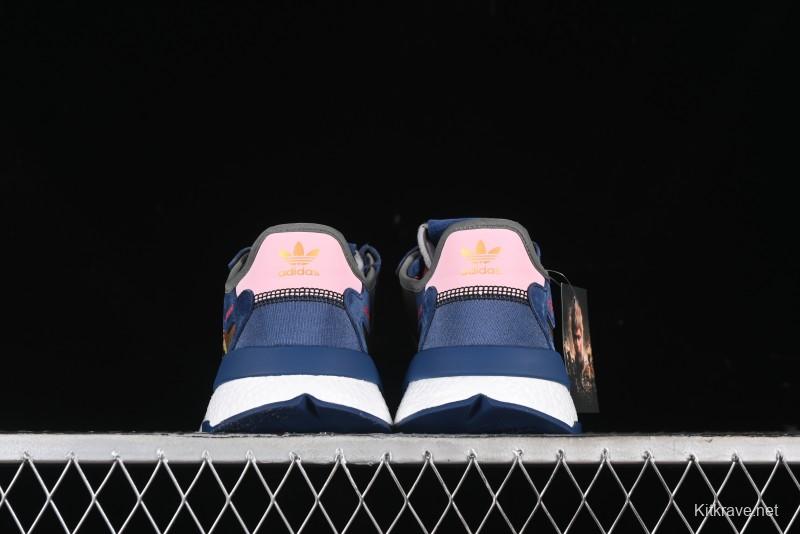 Adidas Nite Jogger Boost Retro Running Shoes with 3M Reflective Design - GY0028